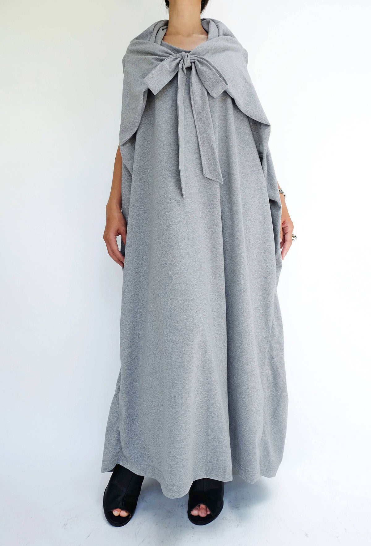 Isla Gray Maxi Dress — view 4