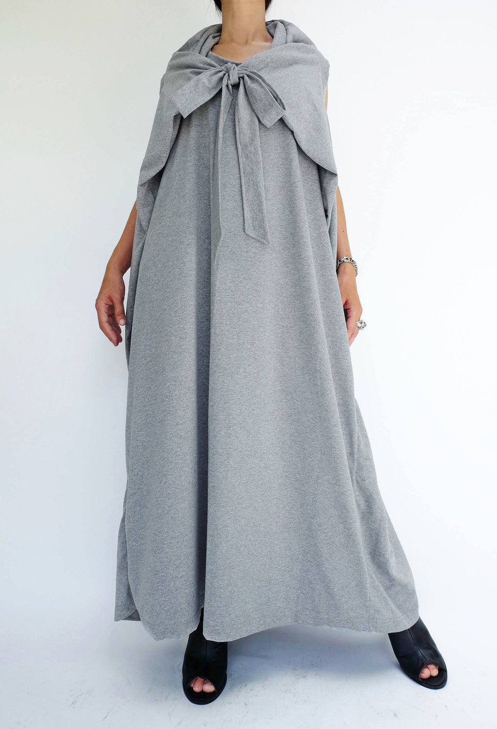 Isla Gray Maxi Dress — view 3