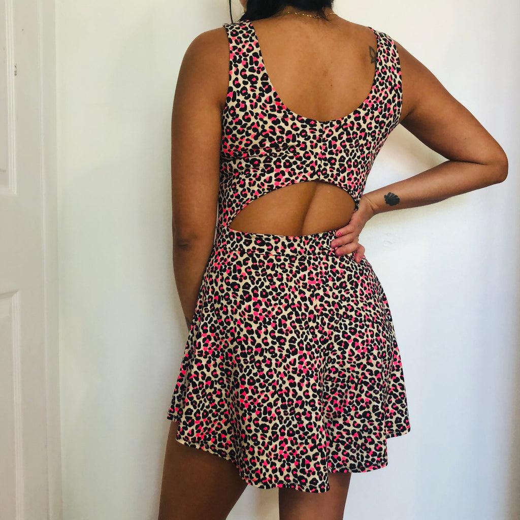Tessa Brown Fit-and-Flare Romper — view 3