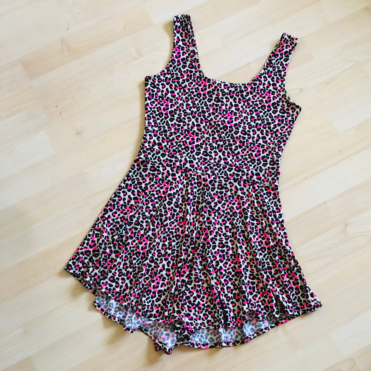 Tessa Brown Fit-and-Flare Romper — view 2