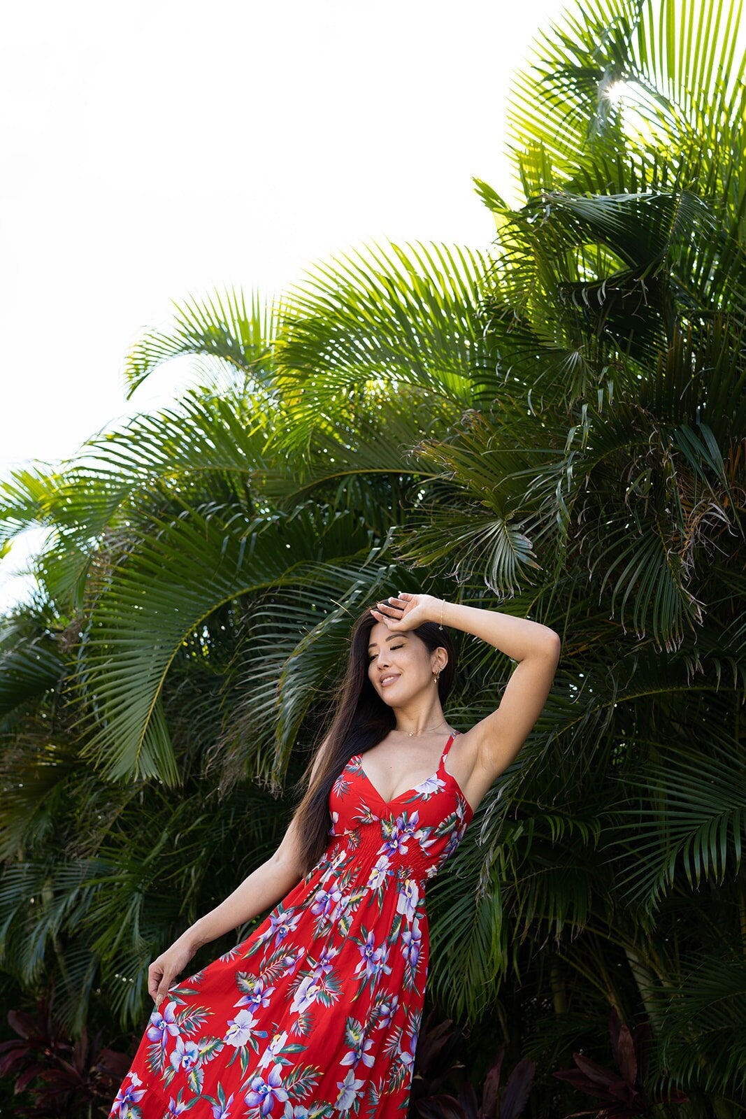 Hazel Tropical Midi Dress — LA's Nine Ninety