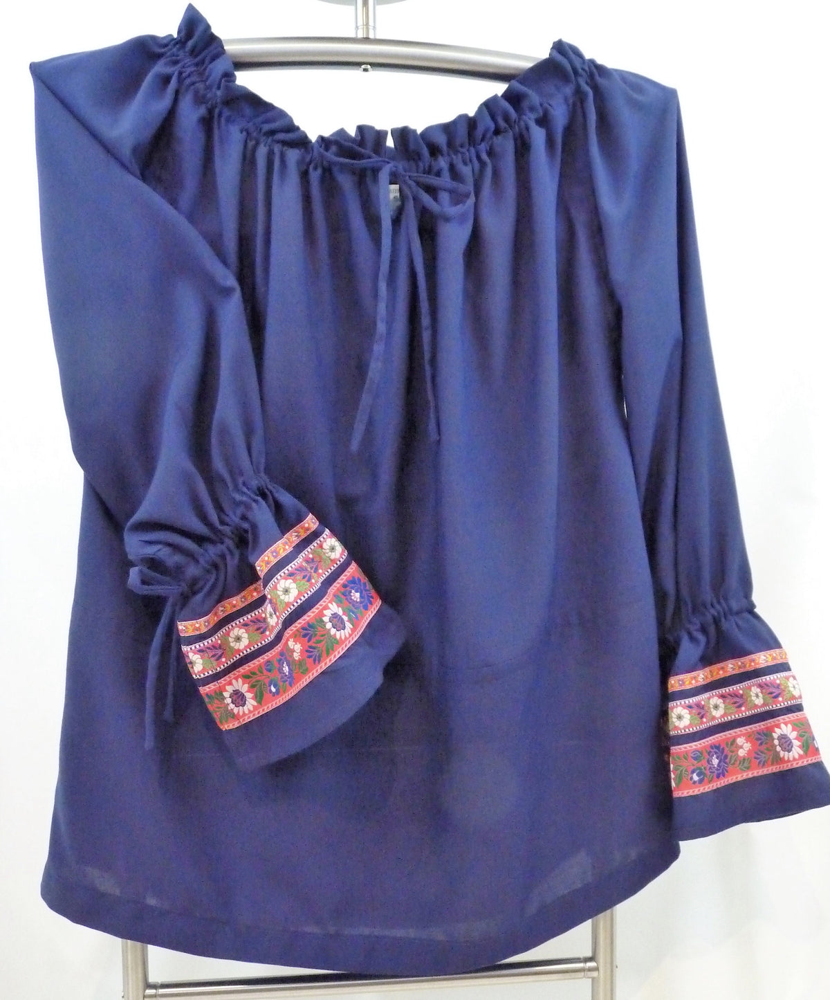 Bianca Blue Blouse — LA's Nine Ninety