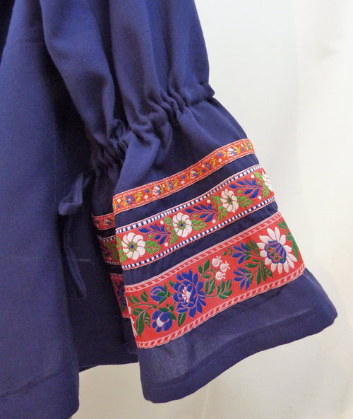 Bianca Blue Blouse — LA's Nine Ninety