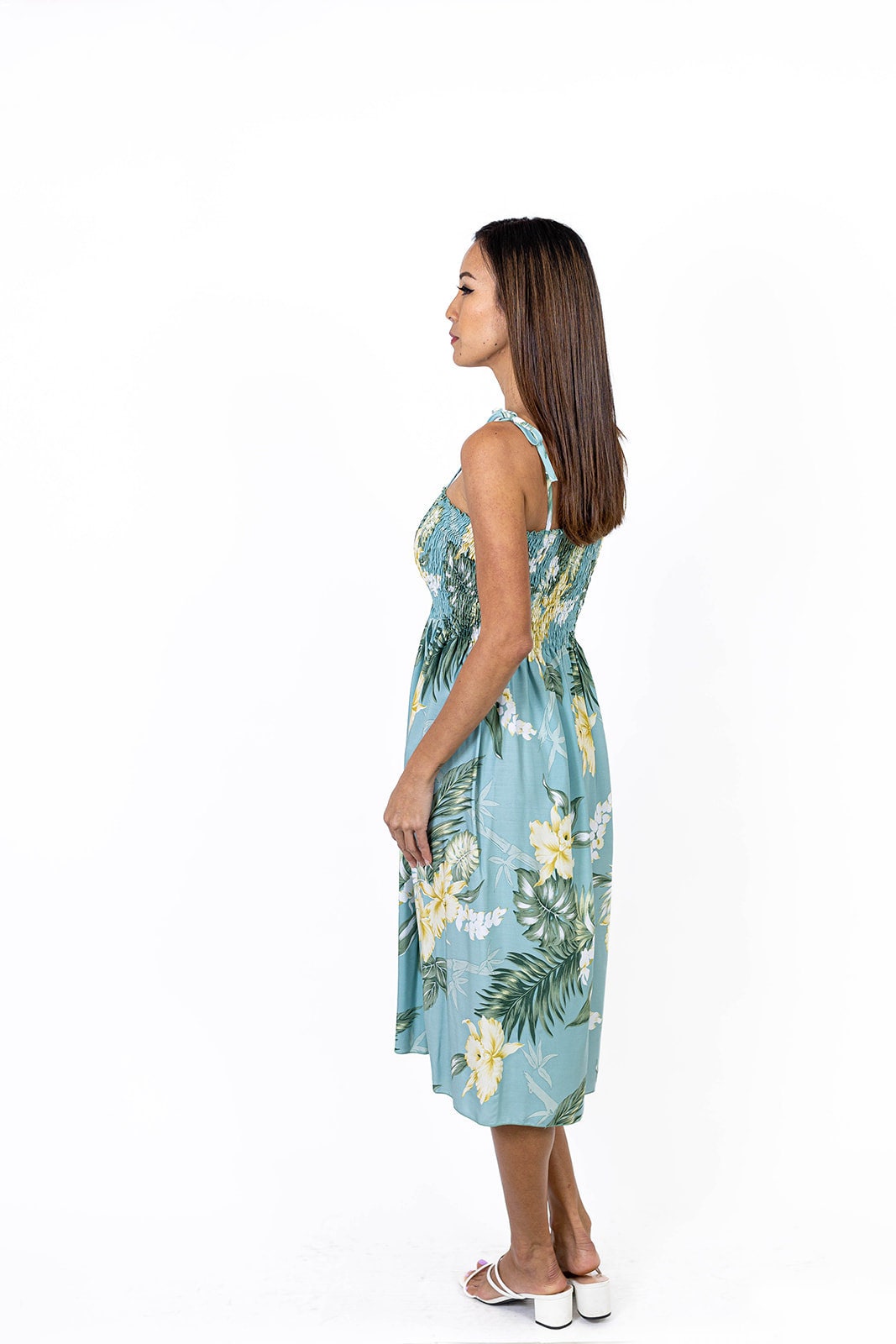 Piper Tropical Midi Dress — view 4