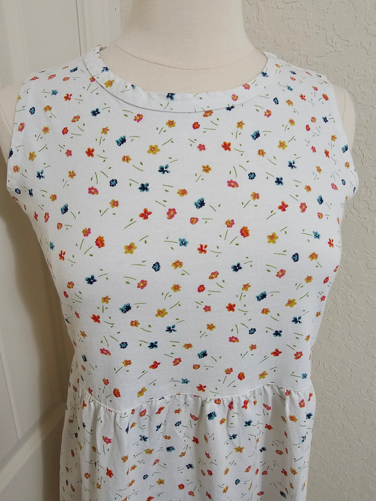 Goldie Floral Cotton Midi Dress — view 3
