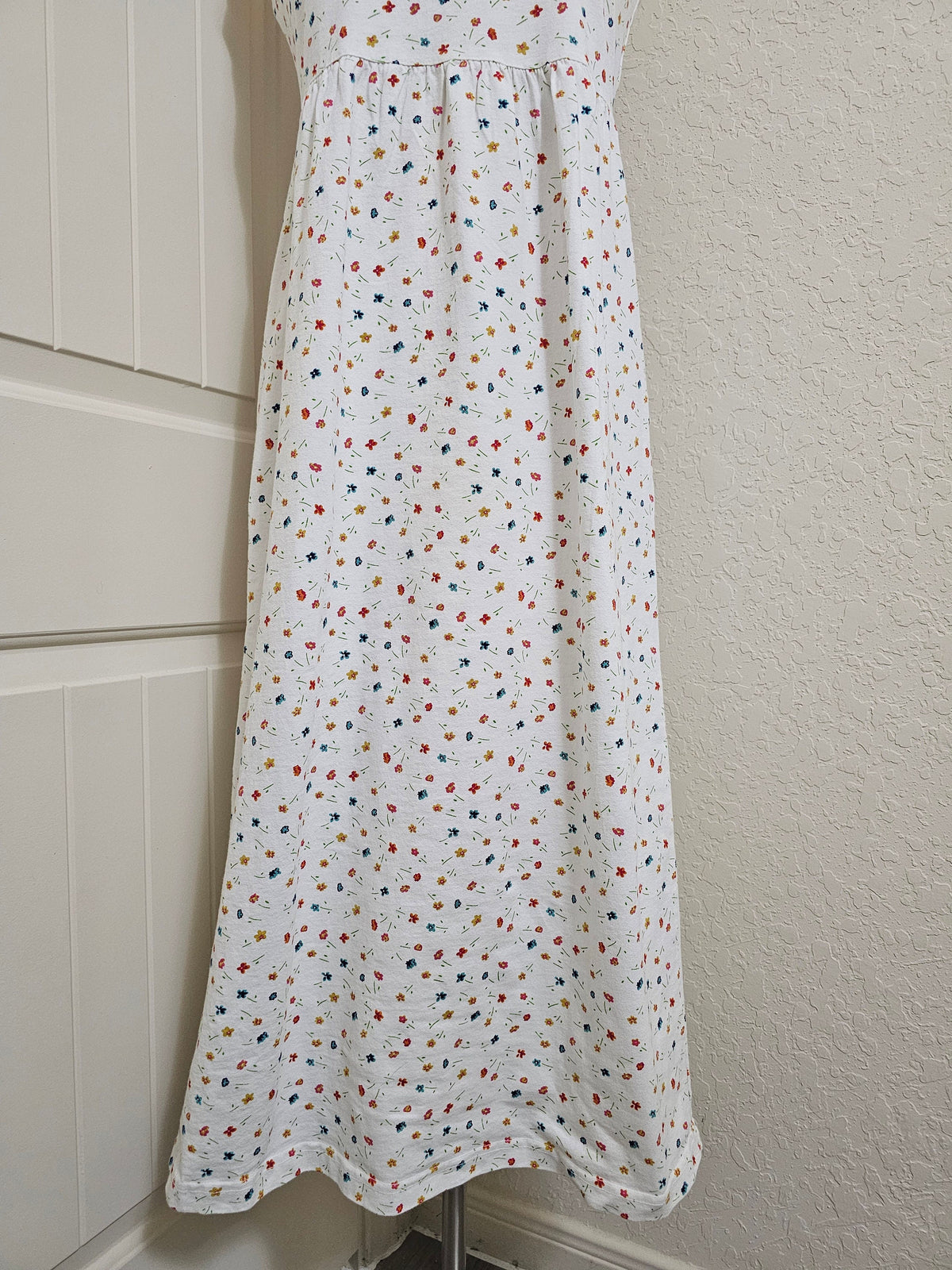 Goldie Floral Cotton Midi Dress — view 4