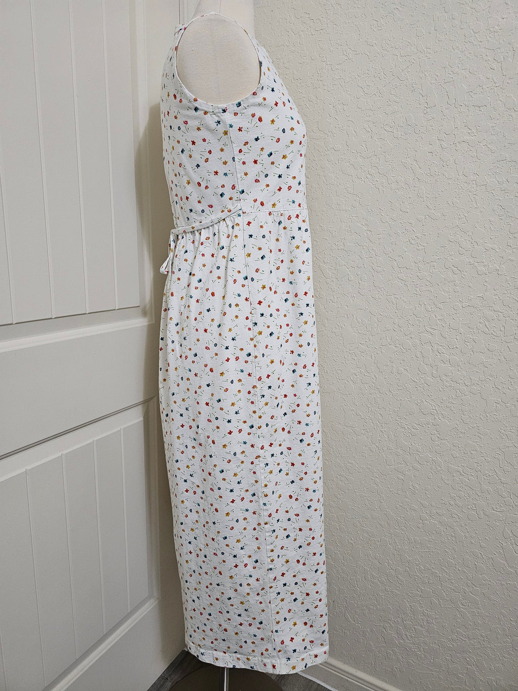 Goldie Floral Cotton Midi Dress — view 5