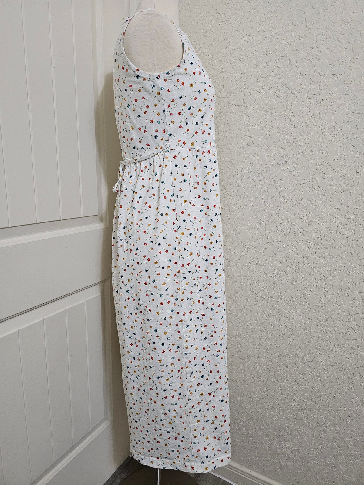 Goldie Floral Cotton Midi Dress — view 5