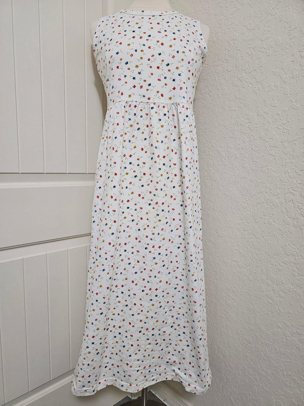 Goldie Floral Cotton Midi Dress — view 2