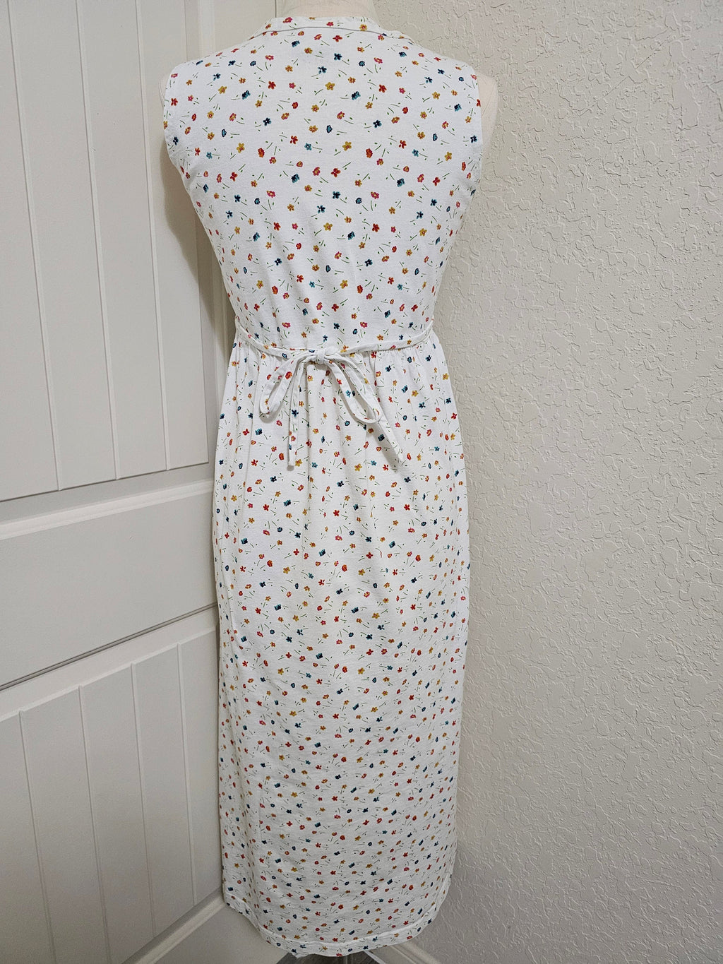 Goldie Floral Cotton Midi Dress — view 6