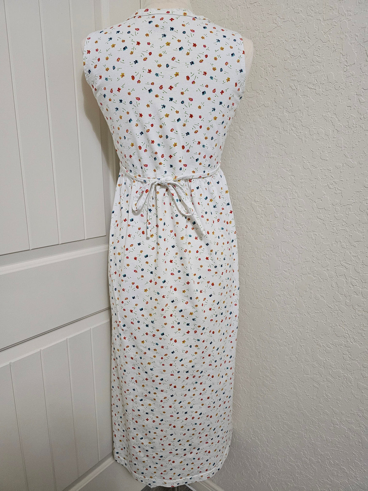 Goldie Floral Cotton Midi Dress — view 6