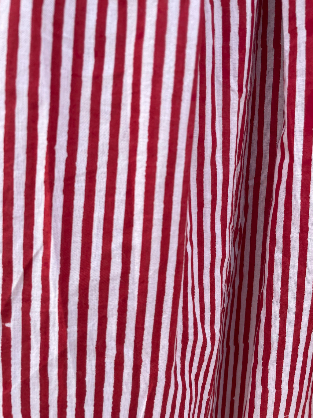 Winnie Striped Cotton Smocked Maxi Dress — view 4