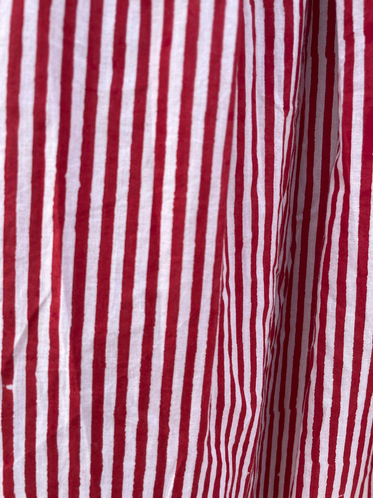 Winnie Striped Cotton Smocked Maxi Dress — view 4