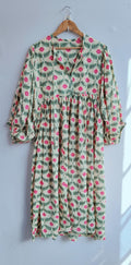 Sunny Floral Cotton Midi Dress — LA's Nine Ninety
