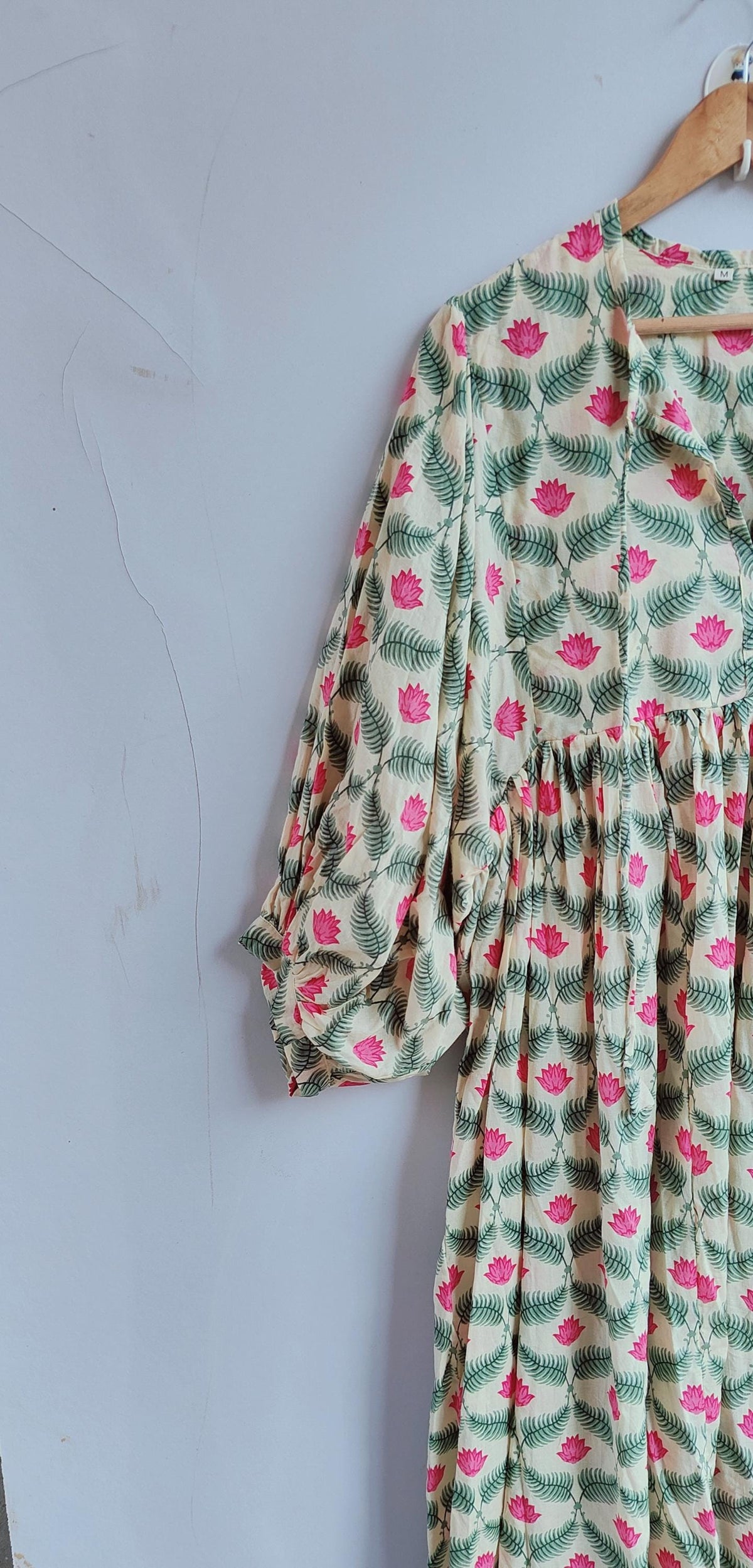 Sunny Floral Cotton Midi Dress — view 4