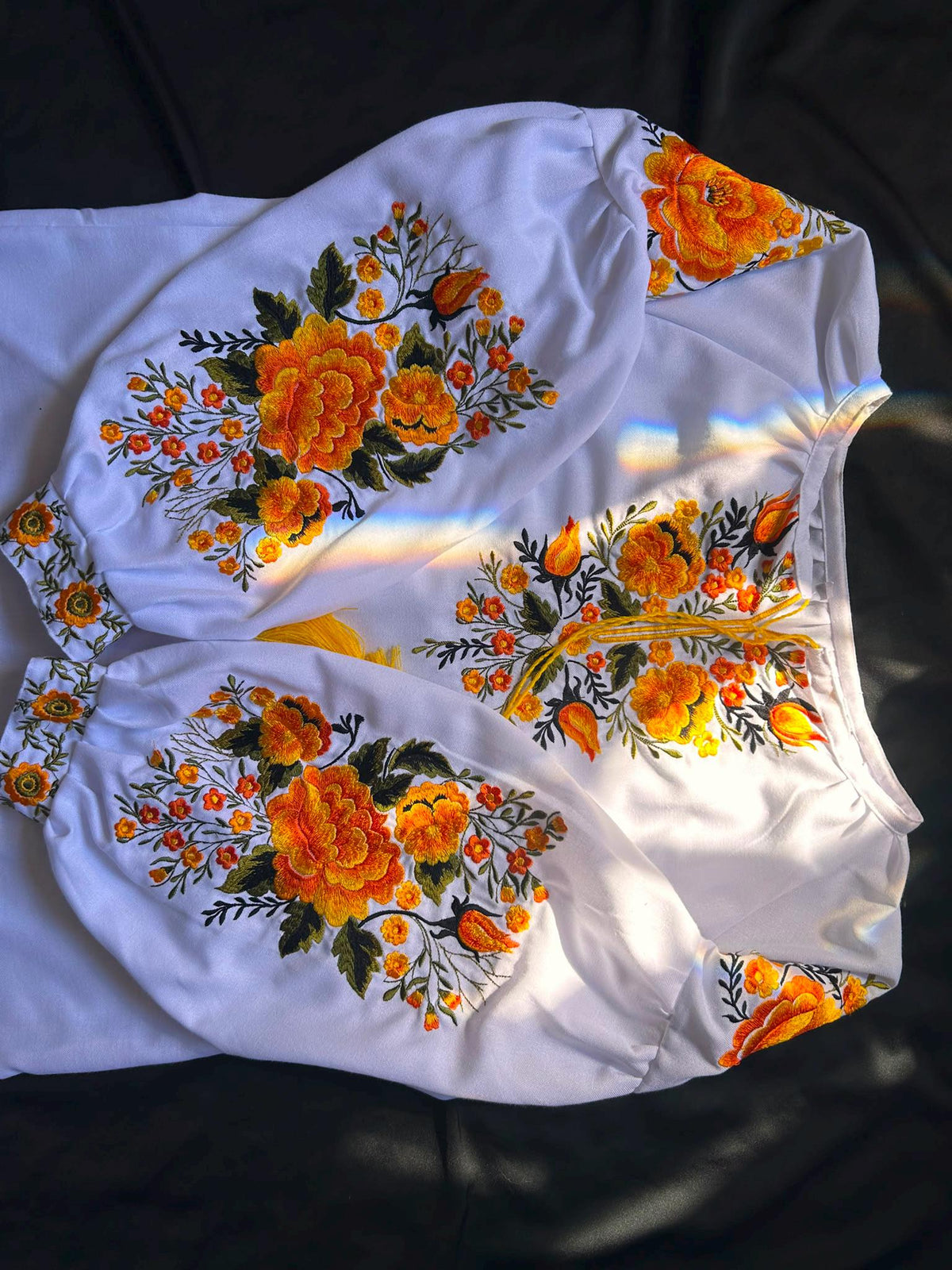 Vera Floral Embroidered Shirt — view 6