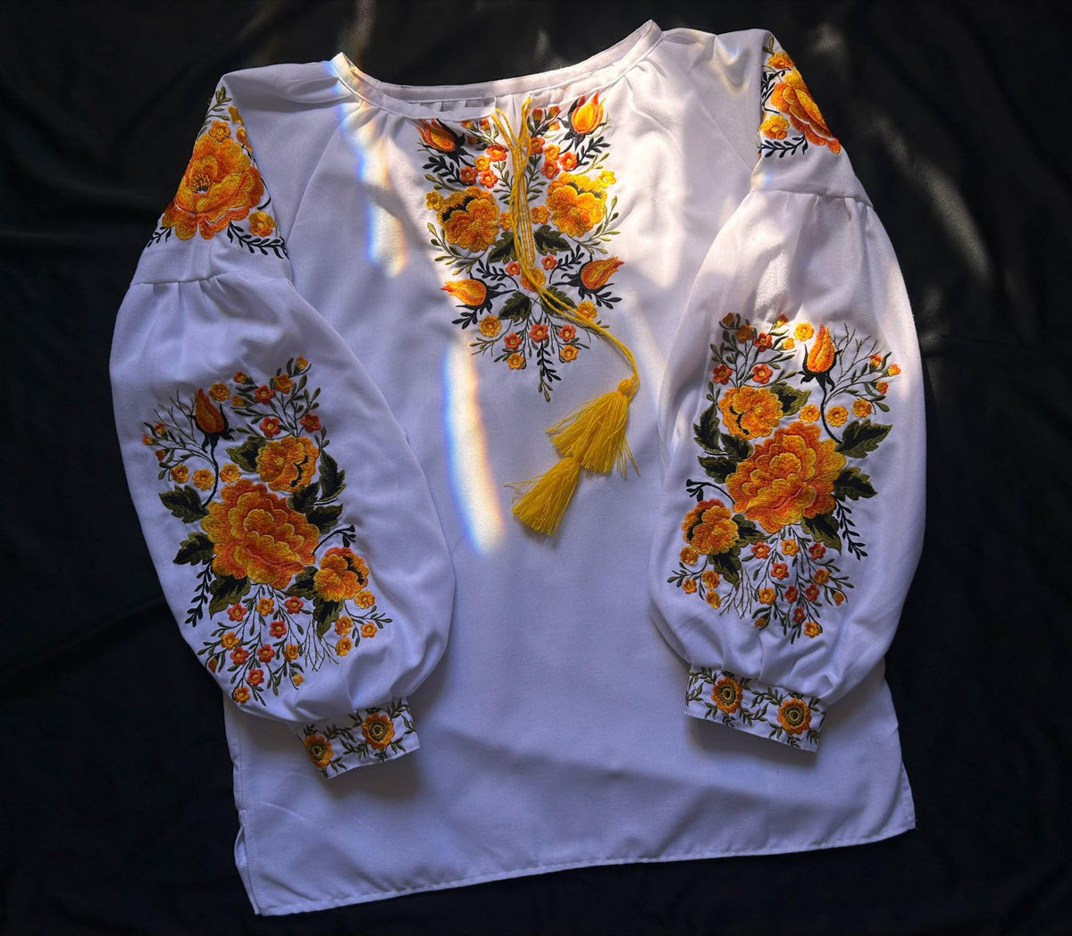 Vera Floral Embroidered Shirt — view 5