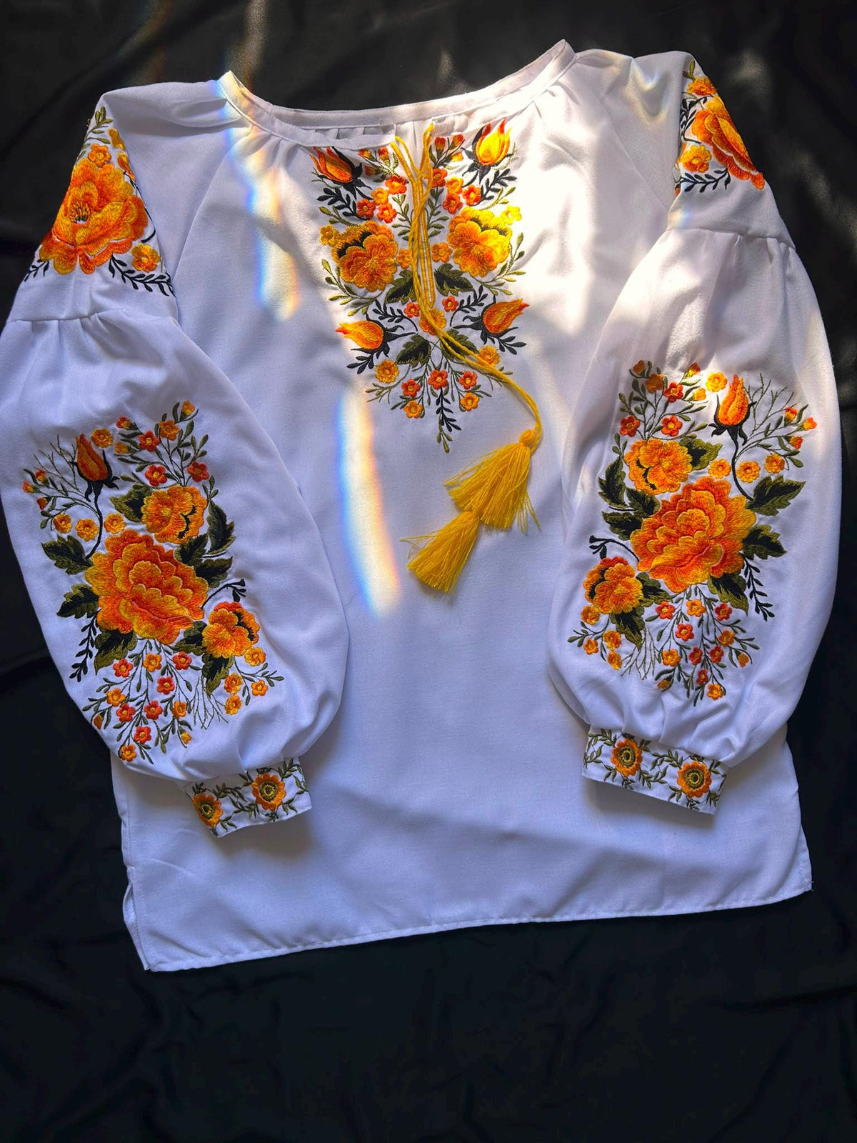 Vera Floral Embroidered Shirt — view 4