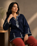 Gemma Floral Cotton Tunic Top — LA's Nine Ninety