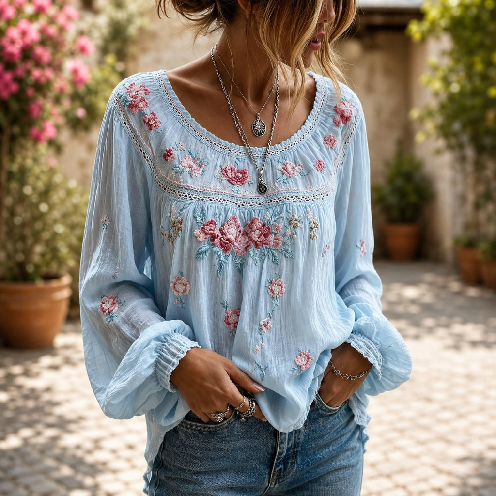 Brielle Floral Top — view 5