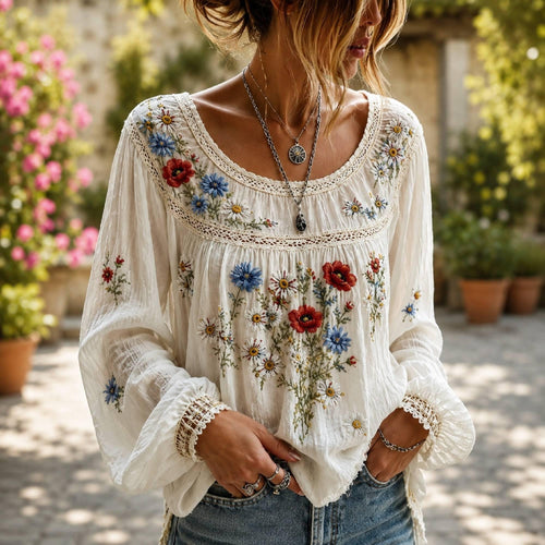 Brielle Floral Top — LA's Nine Ninety