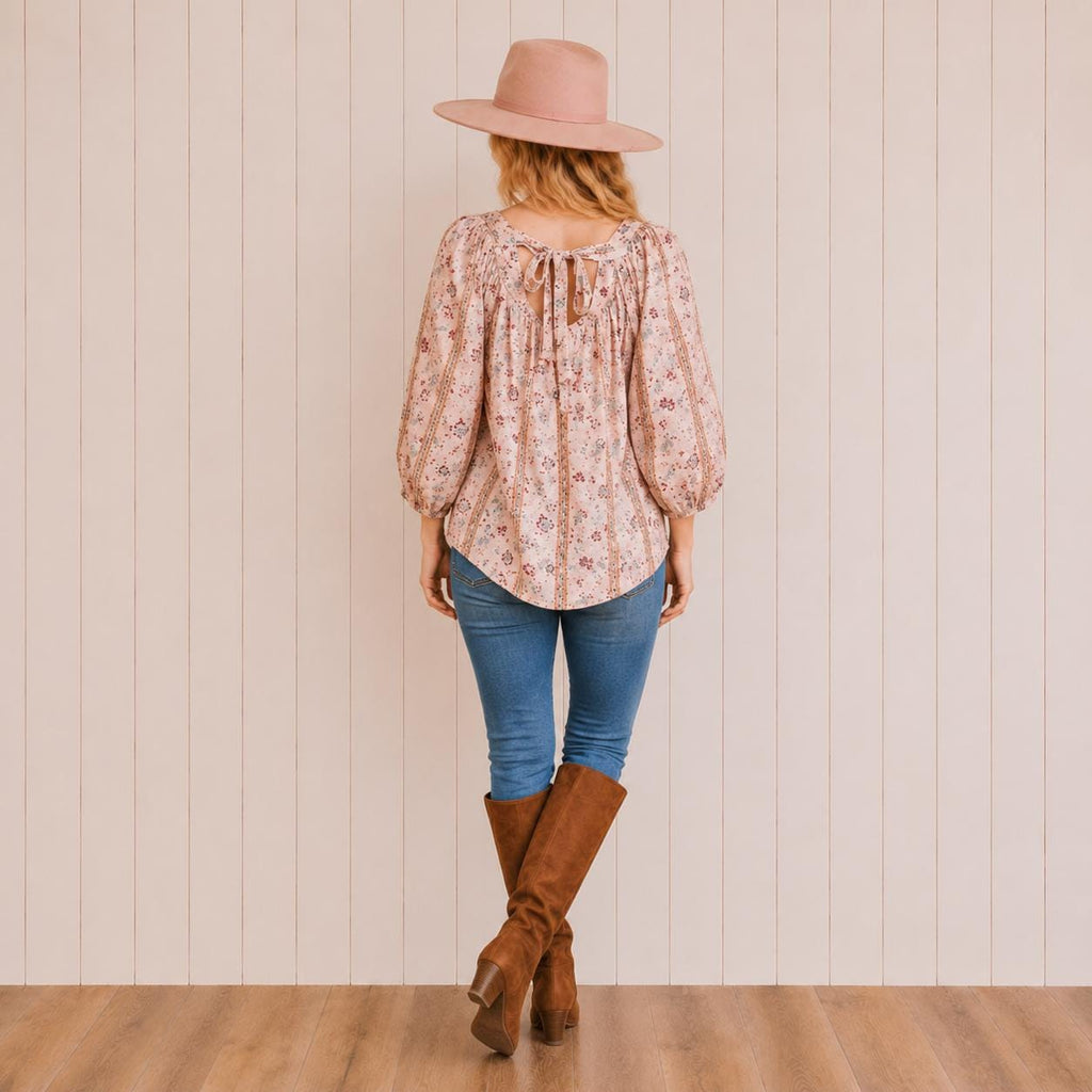 Valen Floral Top — LA's Nine Ninety
